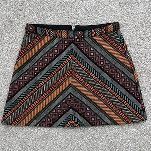 Embroidered Forever 21 mini skirt